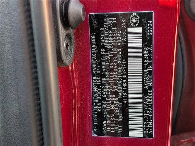 Used 2018 Toyota Camry LE image 18