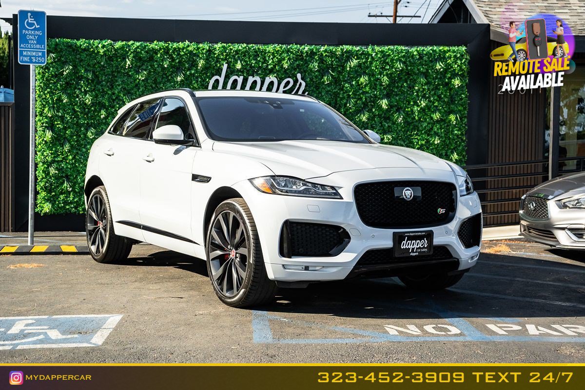 Used 2020 Jaguar F-PACE S AWD/4WD image 3