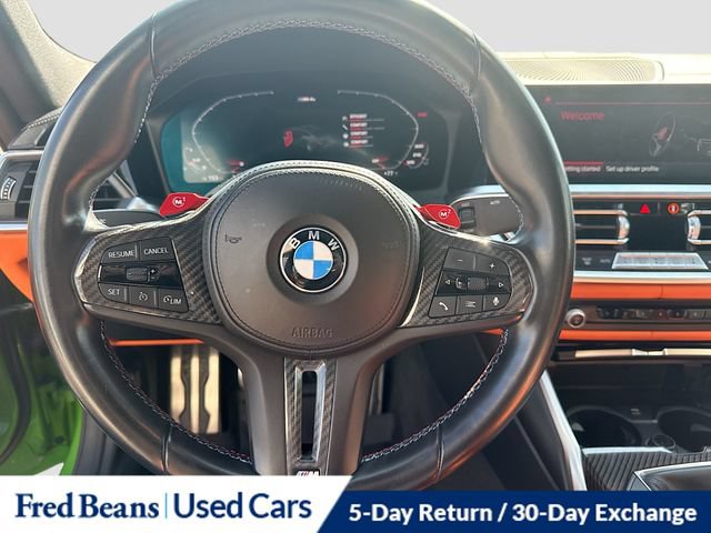 Used 2022 BMW M4 Coupe w/ M Carbon Exterior Package RWD image 16