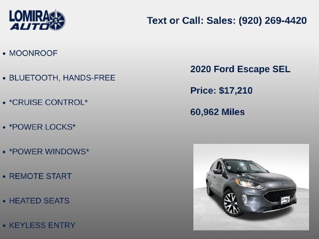 Used 2020 Ford Escape SEL AWD/4WD image 14