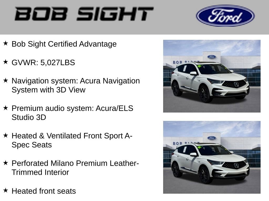 Used 2021 Acura RDX A-Spec AWD/4WD image 3