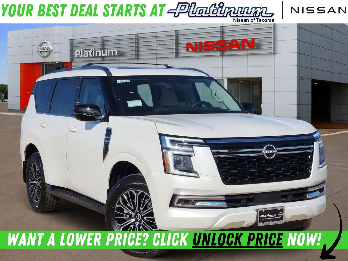 New 2026 Nissan Armada Platinum