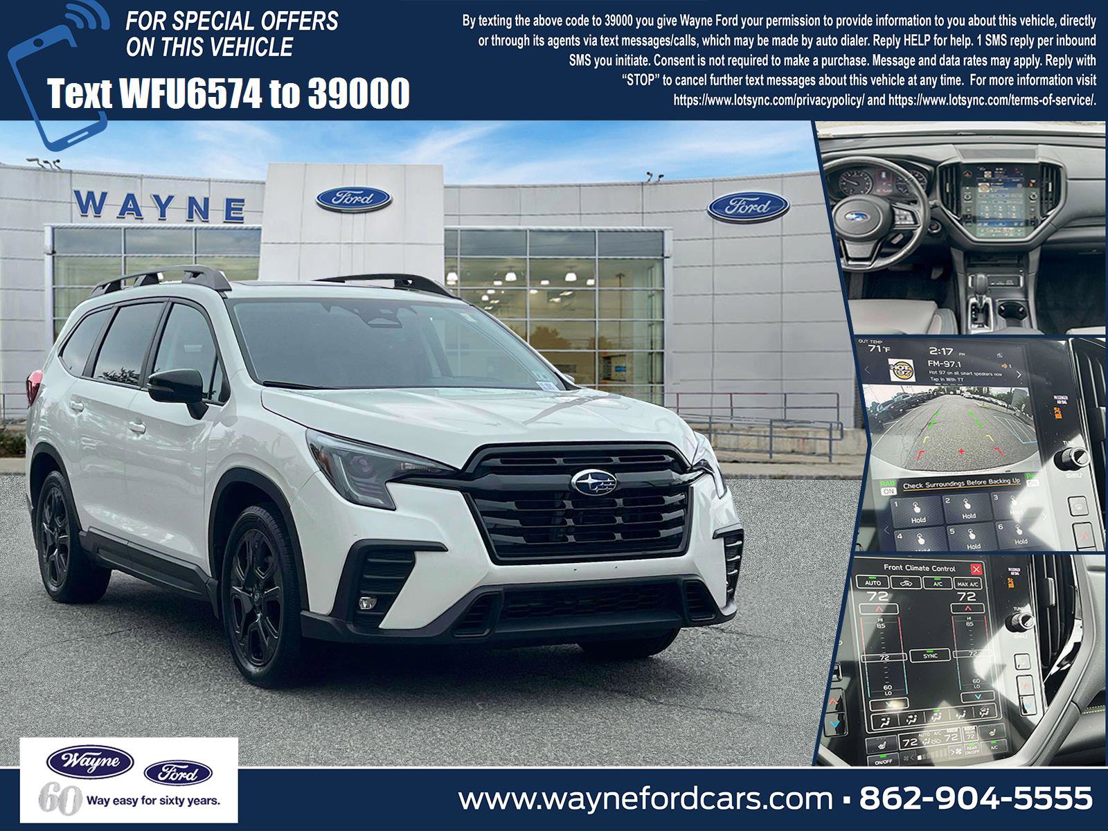 Used 2023 Subaru Ascent Onyx Edition