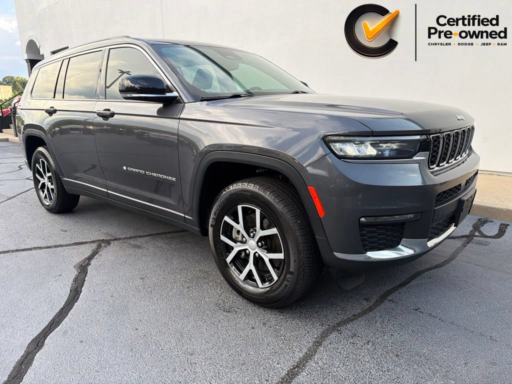 Certified 2025 Jeep Grand Cherokee L Limited w/ Trailer Tow Package RWD image 2