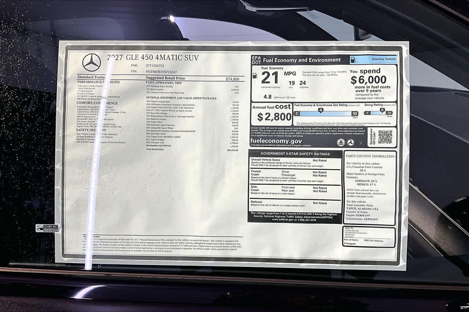 New 2027 Mercedes-Benz GLE 450 4MATIC image 18