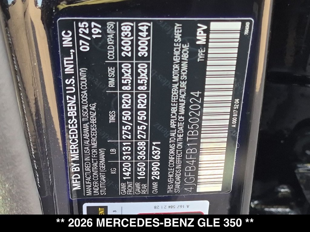 Used 2026 Mercedes-Benz GLE 350 4MATIC image 35