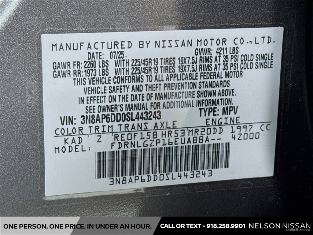 New 2025 Nissan Kicks SR w/ SR Premium Package image 31