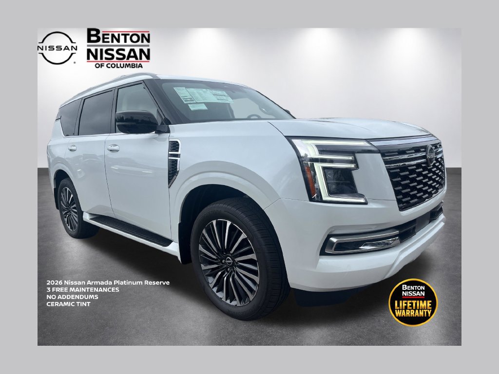 New 2026 Nissan Armada Platinum Reserve