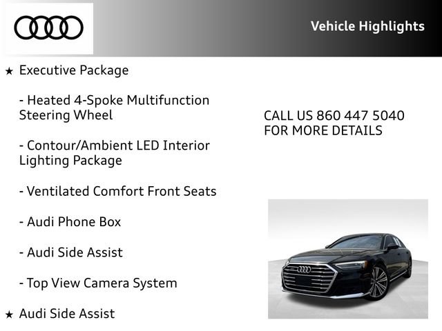 Used 2020 Audi A8 L 4.0T AWD/4WD image 28
