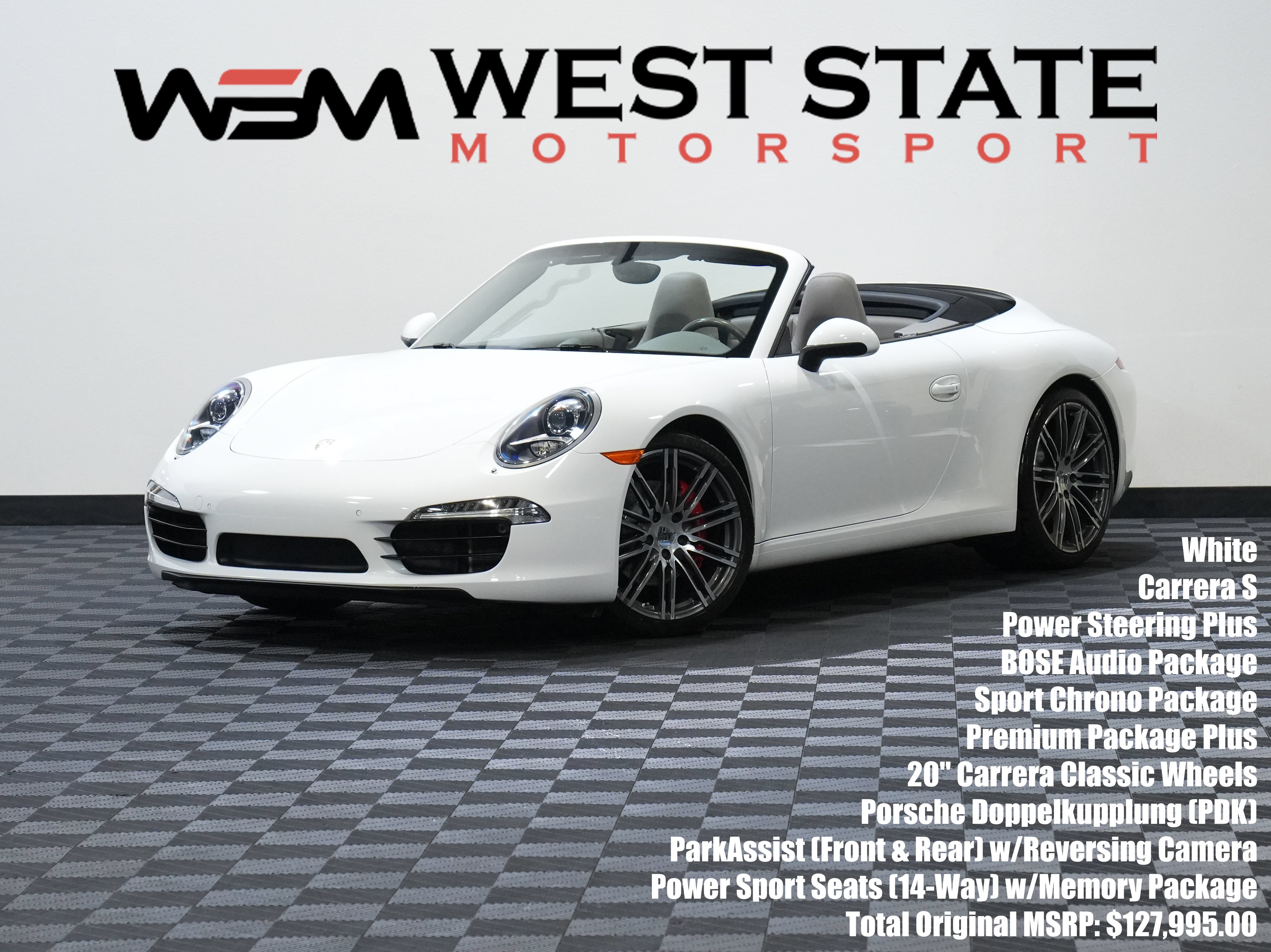 Used 2016 Porsche 911 Carrera S w/ Sport Chrono Package RWD image 1