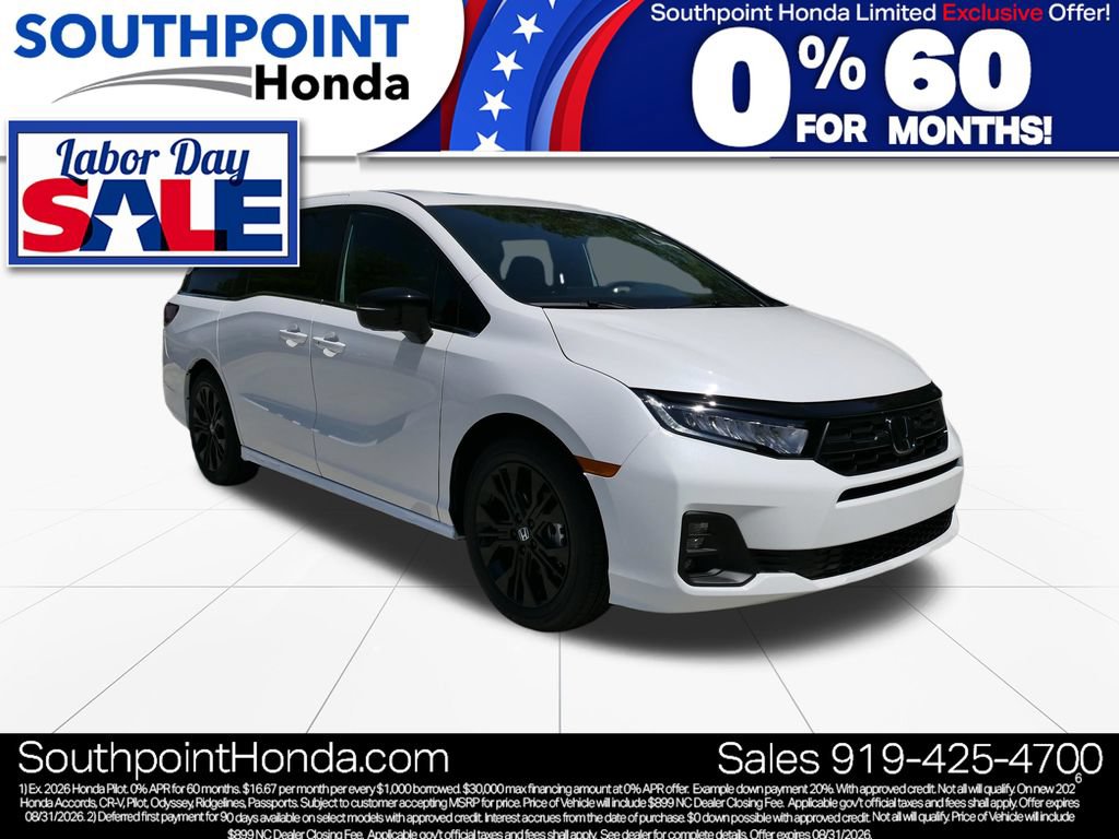 New 2026 Honda Odyssey Sport-L