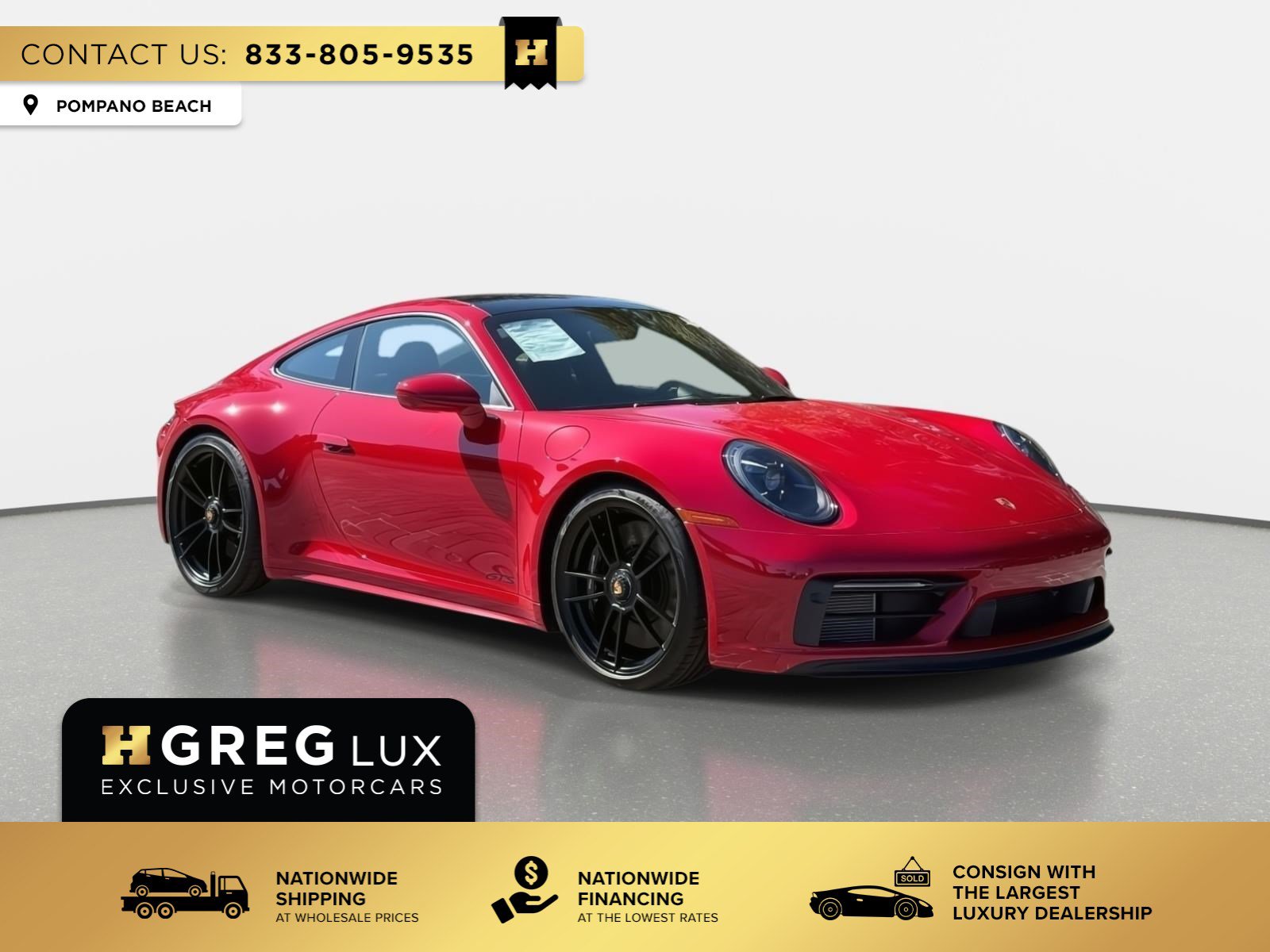 Used 2024 Porsche 911 Carrera 4 GTS w/ Premium Package AWD/4WD image 1