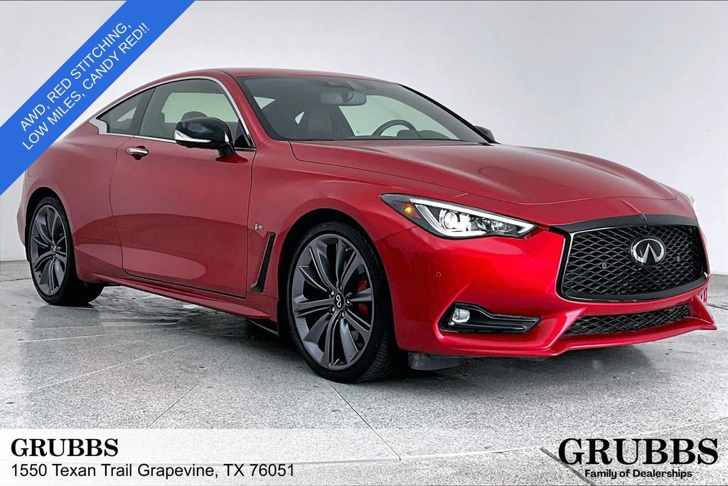 Used 2022 INFINITI Q60 Red Sport 400 AWD/4WD image 1