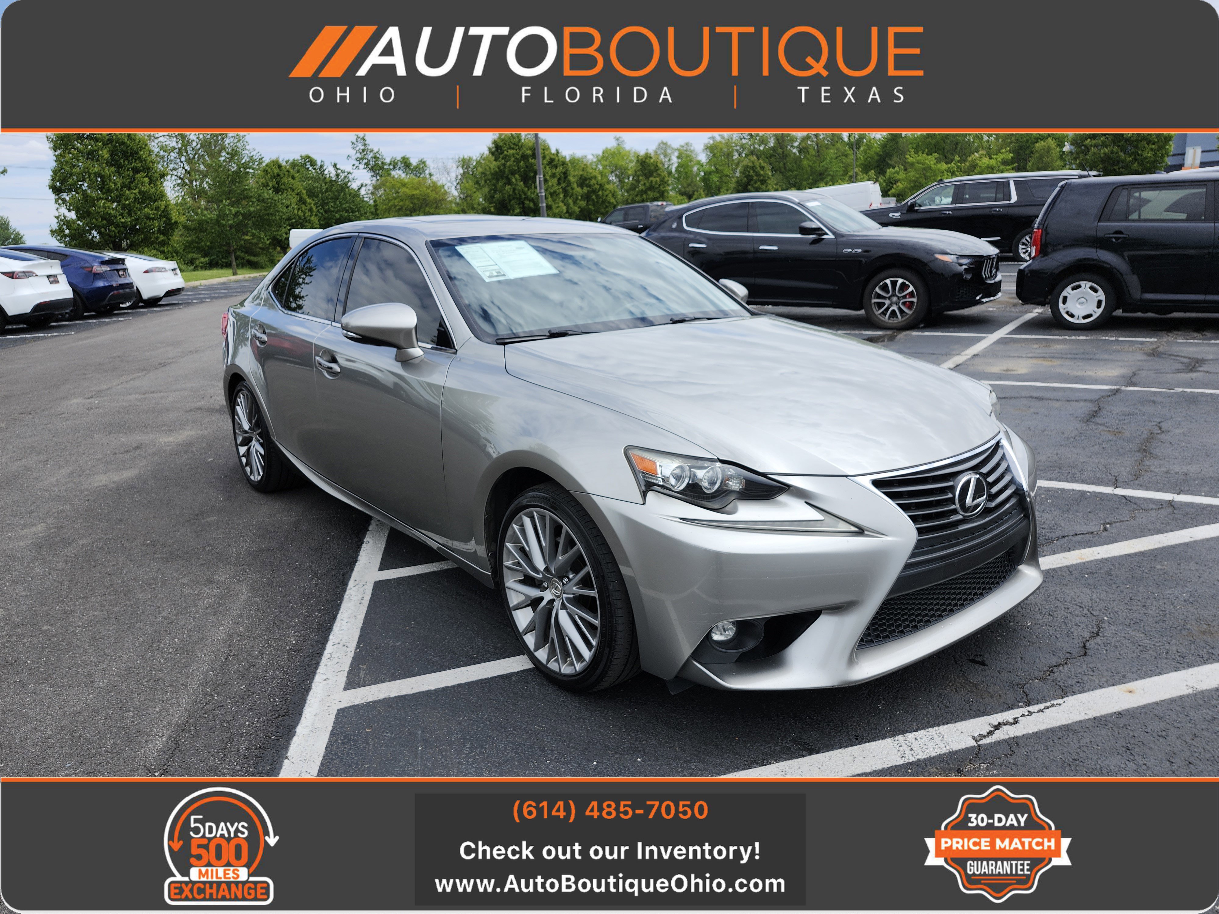 Used 2015 Lexus IS 250 AWD w/ Navigation System Package
