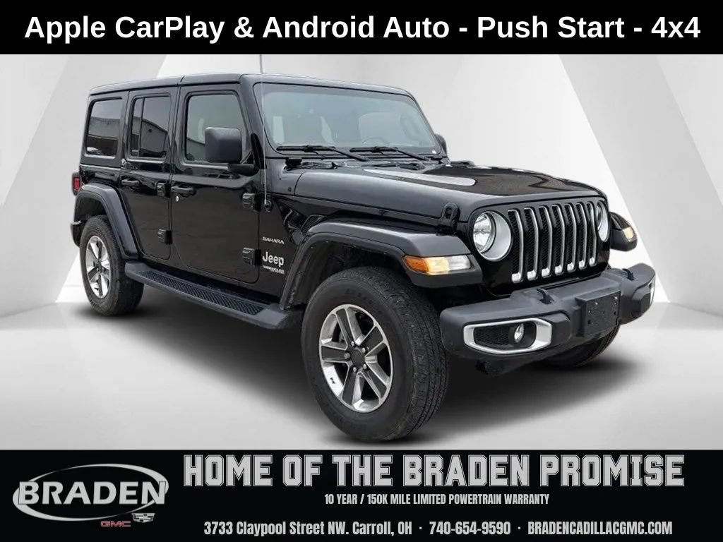 Used 2021 Jeep Wrangler Unlimited Sahara