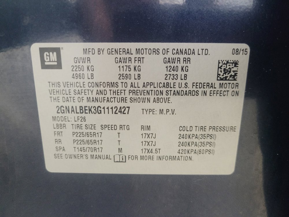 Used 2016 Chevrolet Equinox LS FWD image 33