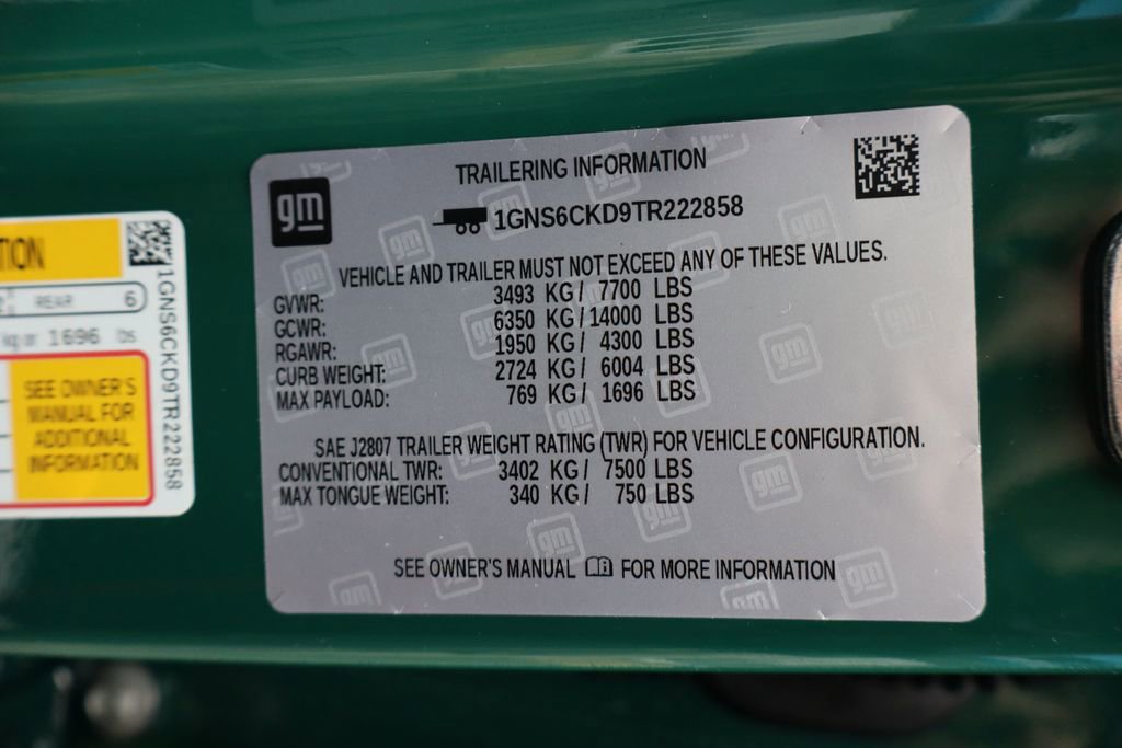 New 2026 Chevrolet Suburban LT image 49