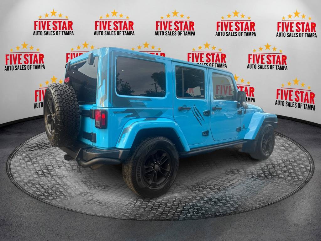 Used 2017 Jeep Wrangler Unlimited Sahara AWD/4WD image 7