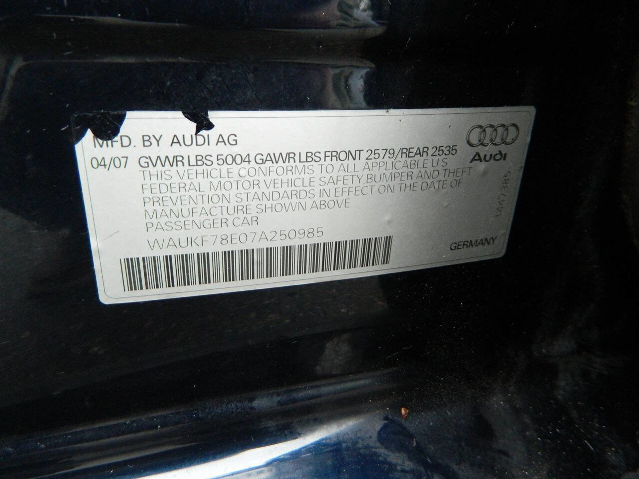 Used 2007 Audi A4 2.0T AWD/4WD image 25