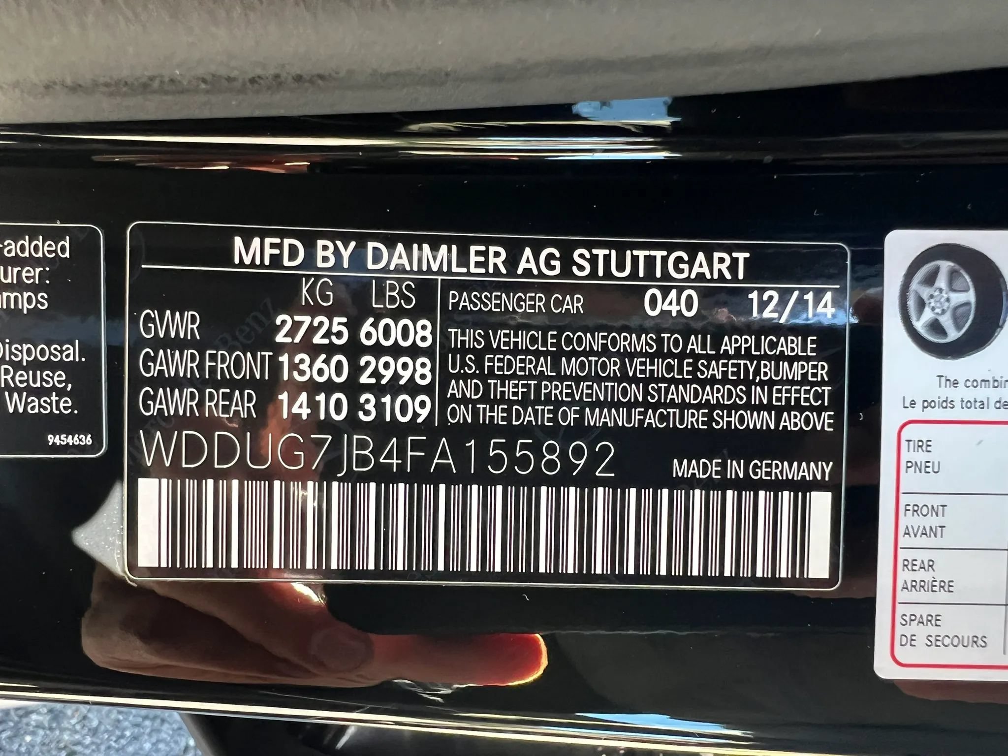 Used 2015 Mercedes-Benz S 63 AMG 4MATIC Sedan image 63