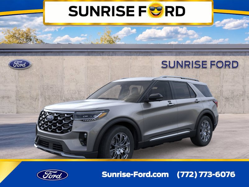New 2026 Ford Explorer Platinum