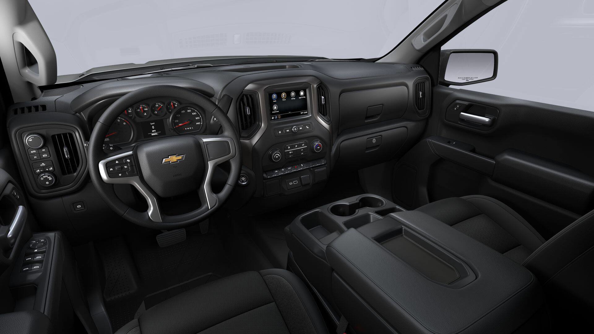 New 2026 Chevrolet Silverado 1500 Custom w/ Turbomax Blackout Package AWD/4WD image 38