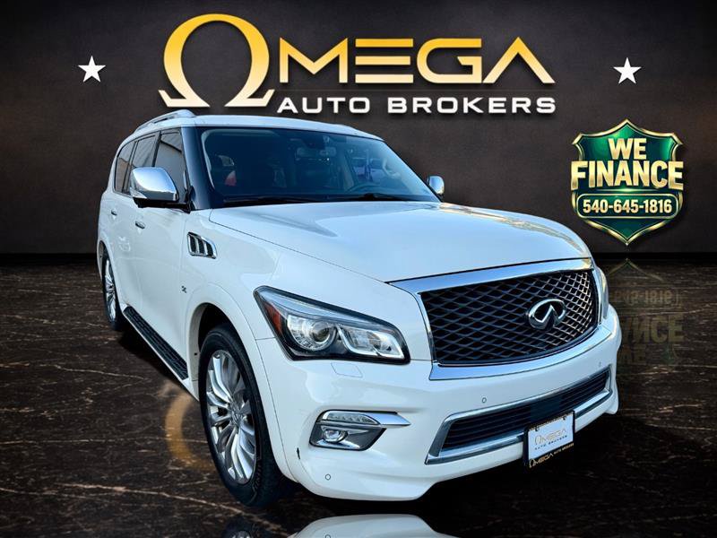 Used 2016 INFINITI QX80 4WD w/ Deluxe Technology Package