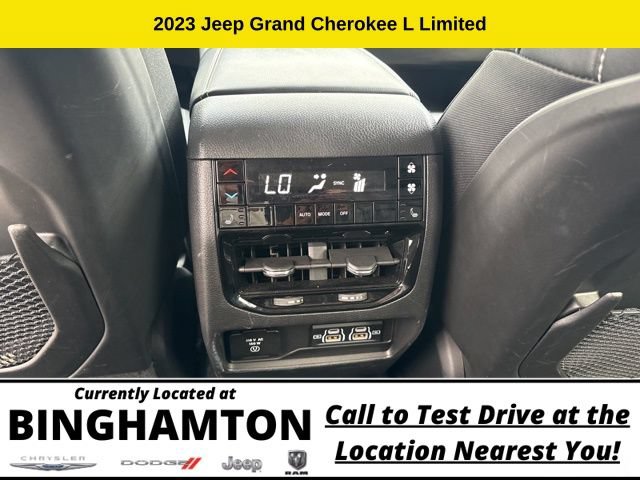 Used 2023 Jeep Grand Cherokee L Limited w/ Black Appearance Package AWD/4WD image 23