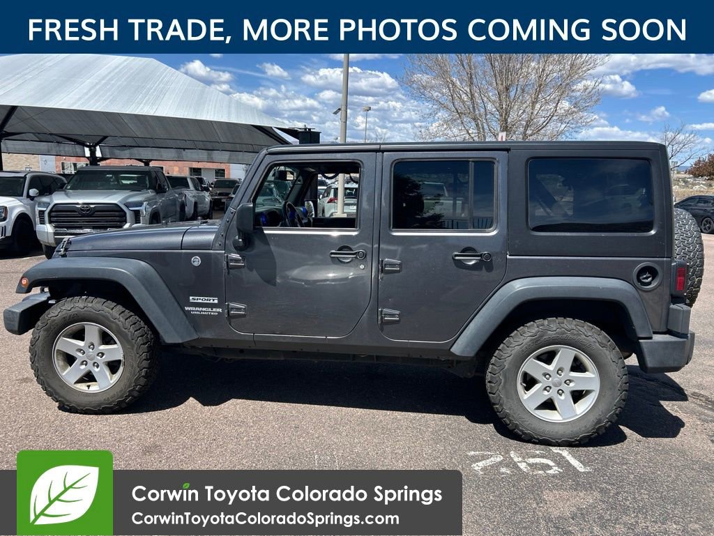 Used 2017 Jeep Wrangler Unlimited Sport w/ Quick Order Package 24S AWD/4WD image 7