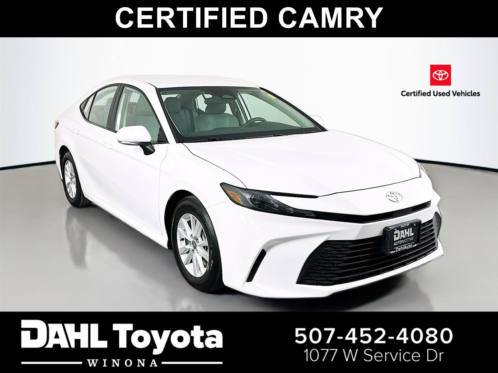 Certified 2025 Toyota Camry LE FWD image 1