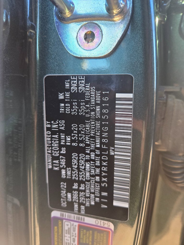 Used 2022 Kia Sorento SX Prestige w/ Rust Color Package image 15