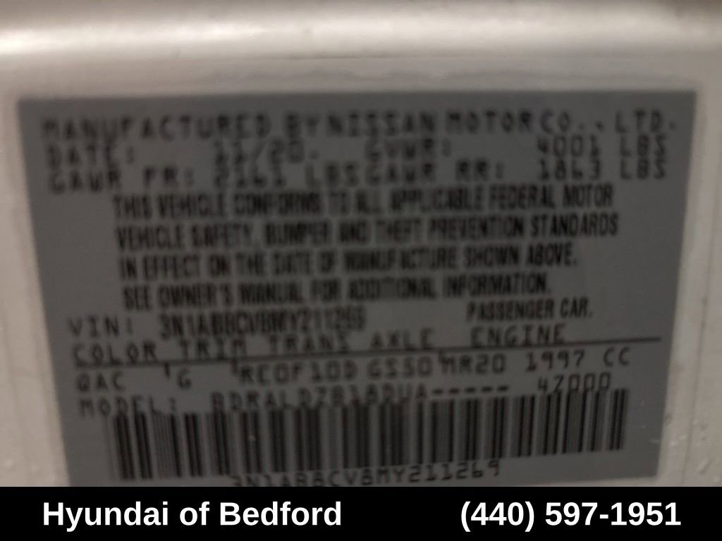 Used 2021 Nissan Sentra SV FWD image 11