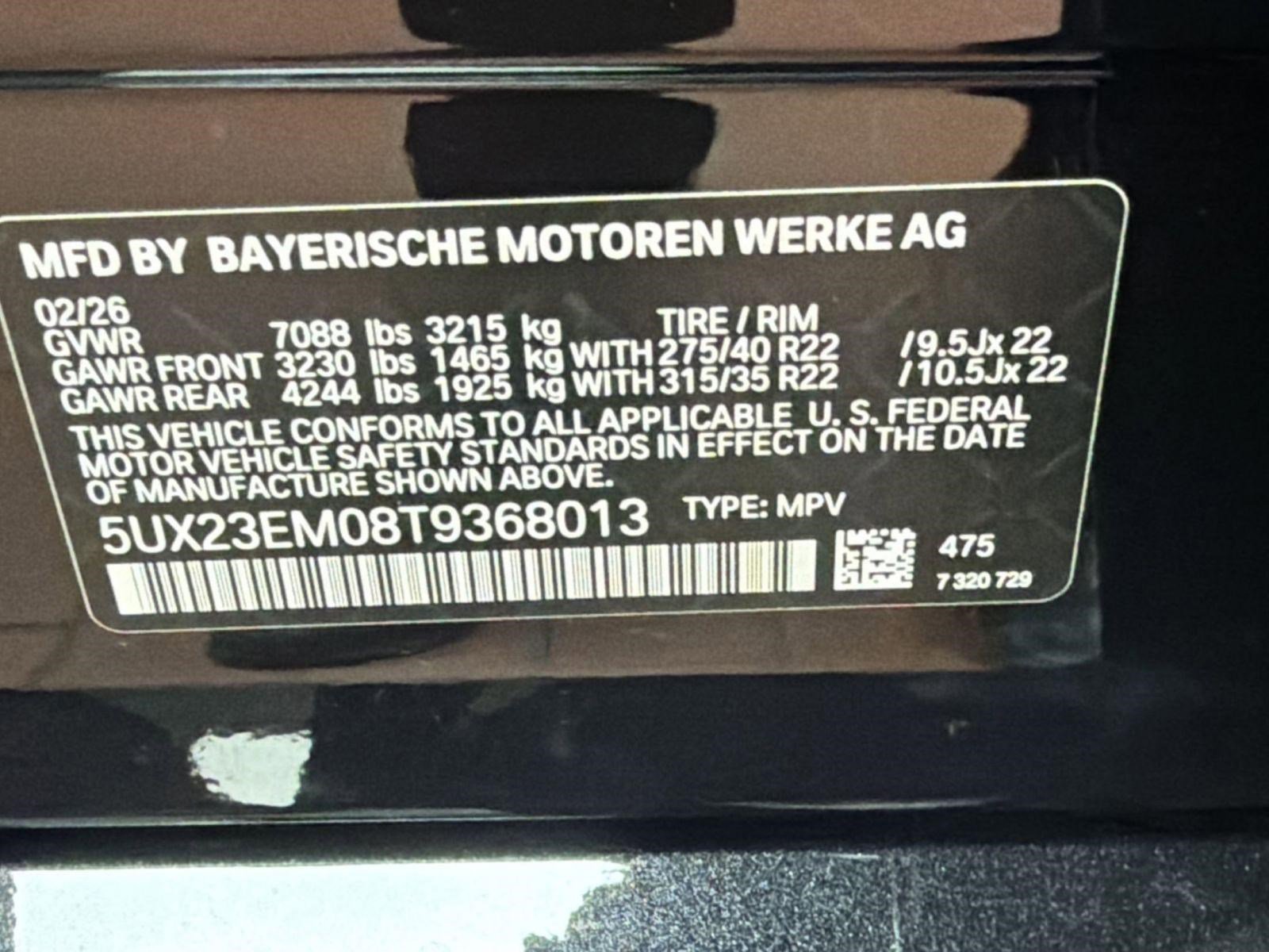 Used 2026 BMW X7 xDrive40i w/ M Sport Package AWD/4WD image 17