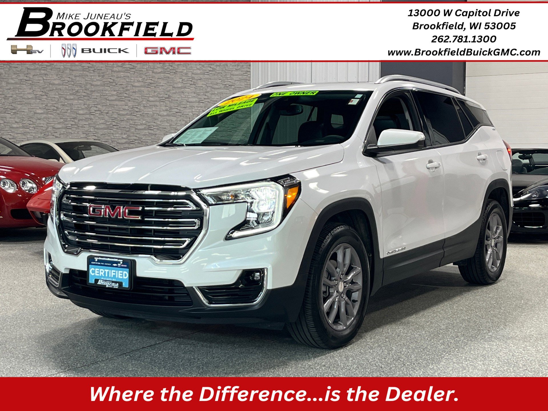 Certified 2024 GMC Terrain SLT w/ Infotainment Package II