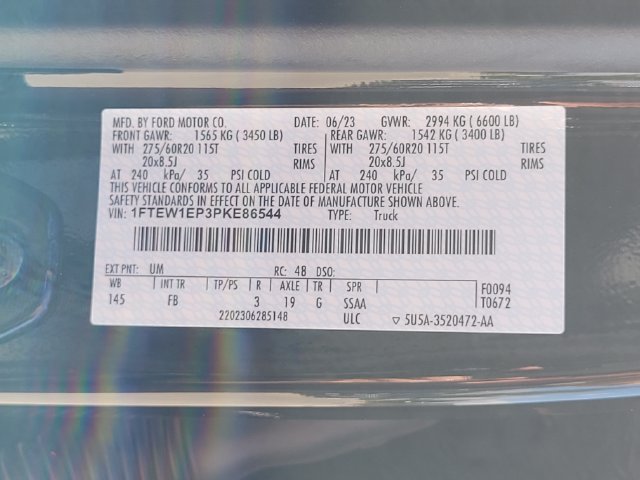 Certified 2023 Ford F150 XLT w/ Equipment Group 302A High AWD/4WD image 17