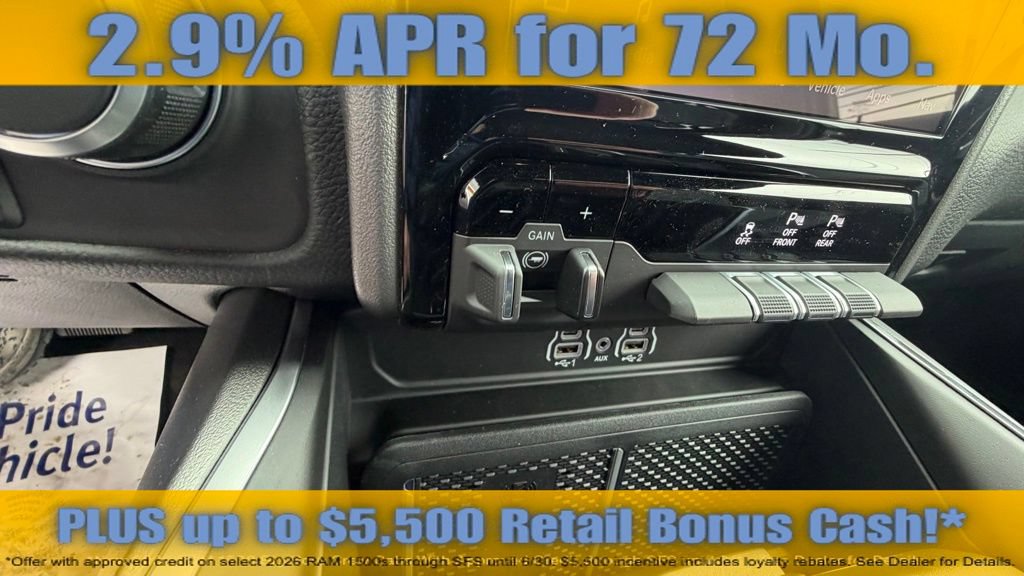 New 2026 RAM 1500 Big Horn AWD/4WD image 46