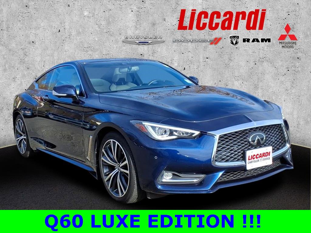 Used 2022 INFINITI Q60 3.0t Luxe w/ Cargo Package image 1