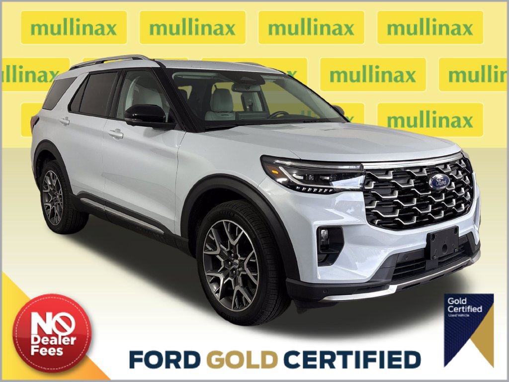 Certified 2025 Ford Explorer Platinum w/ Ultimate Package