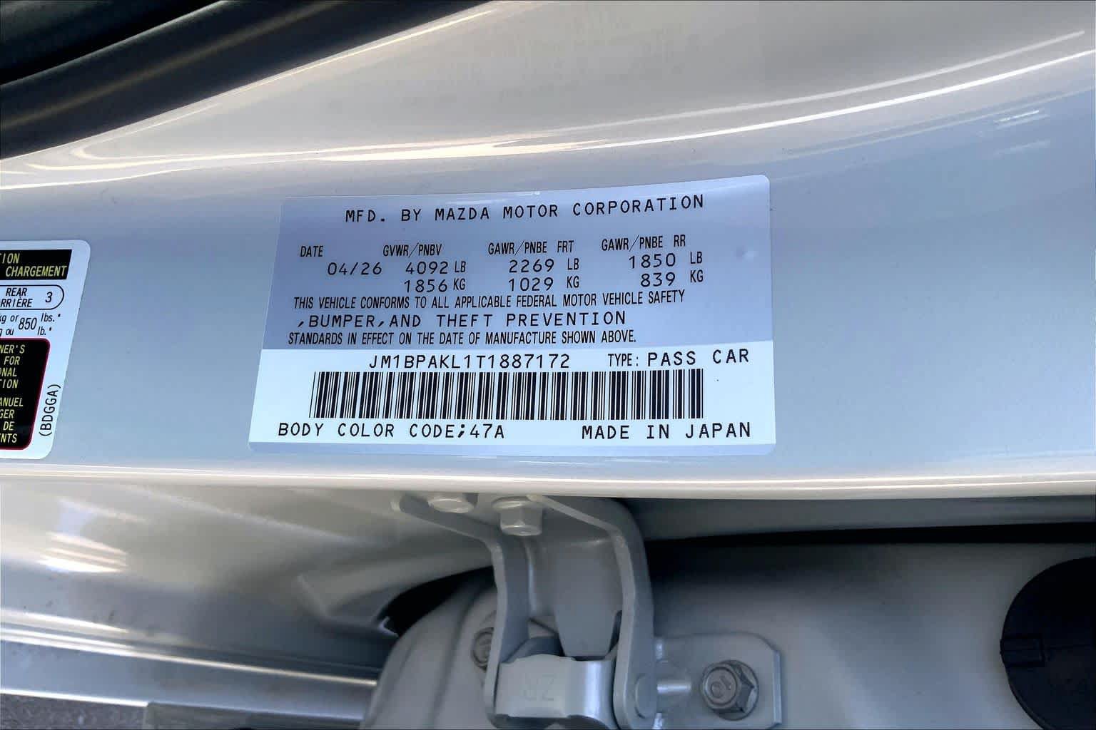 New 2026 MAZDA MAZDA3 s Sport FWD image 20