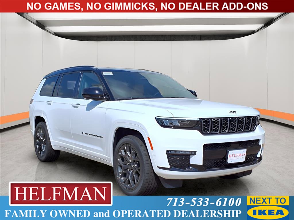 New 2025 Jeep Grand Cherokee L Summit w/ Obsidian Package AWD/4WD image 1