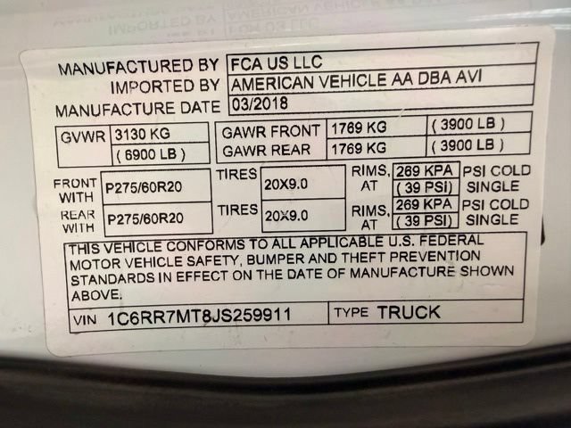 Used 2018 RAM 1500 Sport AWD/4WD image 52