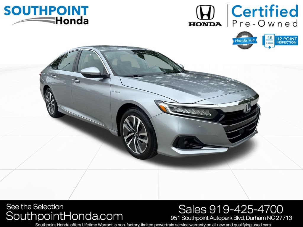 Certified 2021 Honda Accord EX-L