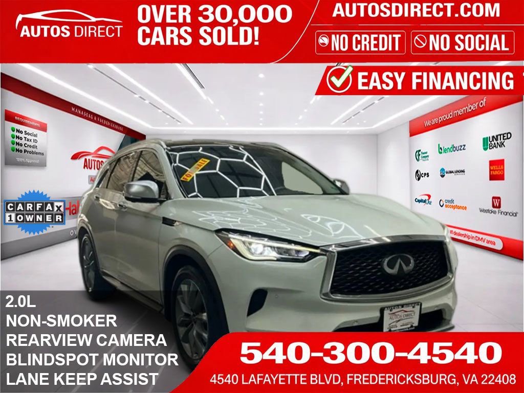 Used 2021 INFINITI QX50 Essential w/ Convenience Package image 1