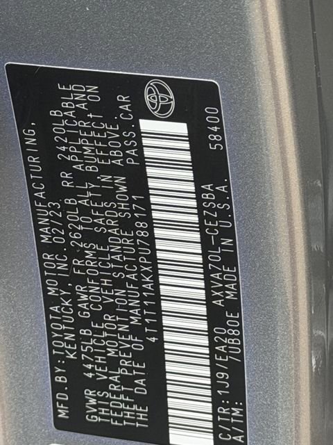 Used 2023 Toyota Camry SE w/ Convenience Package image 10