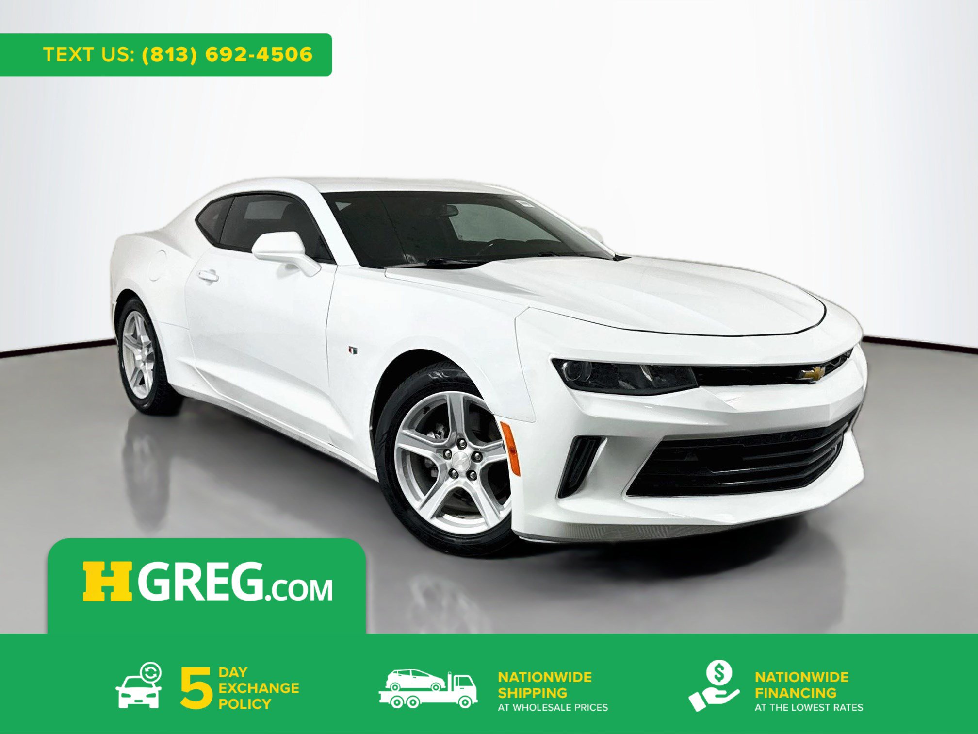 Used 2017 Chevrolet Camaro LT RWD image 1