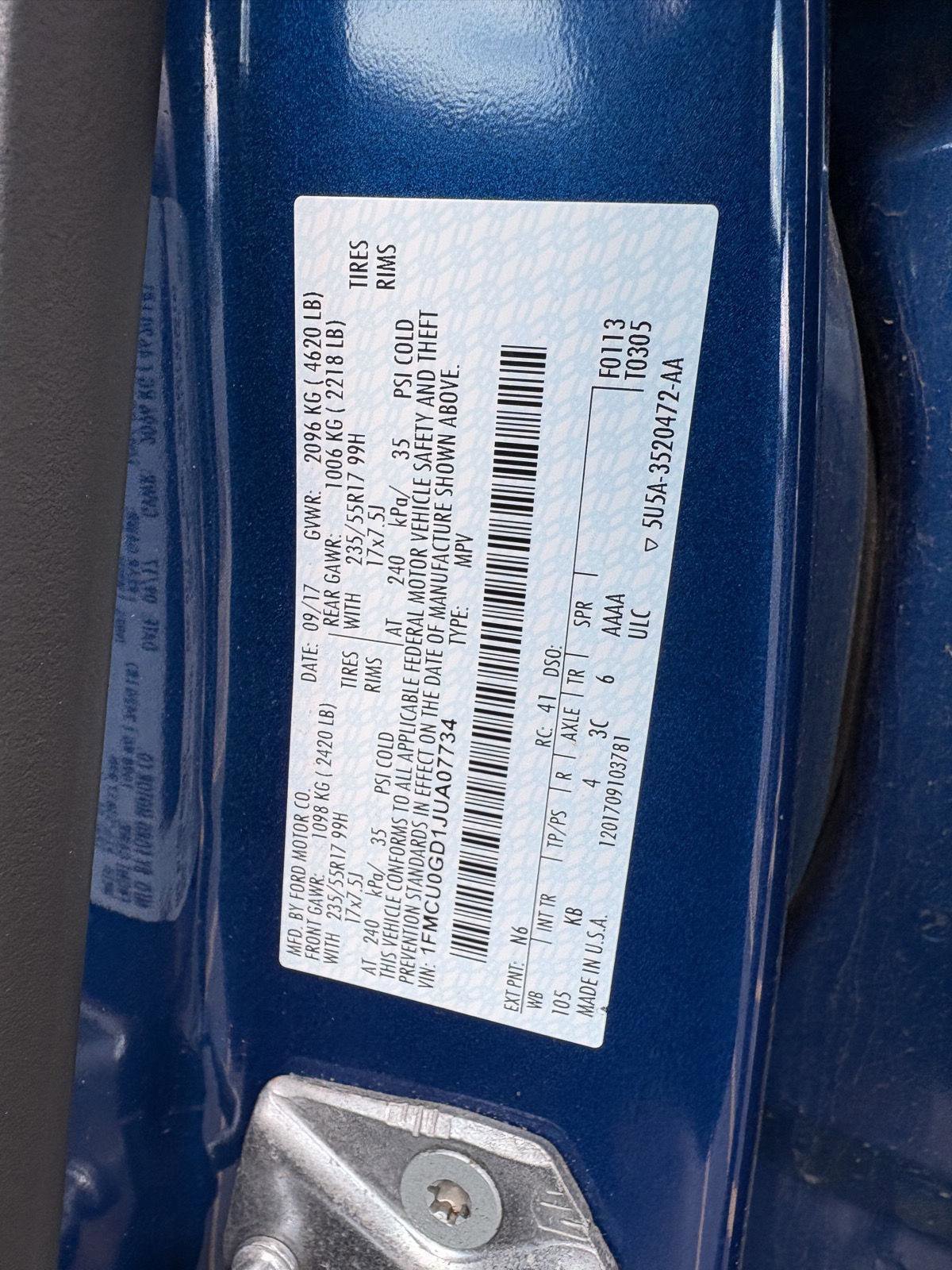 Used 2018 Ford Escape SE image 18