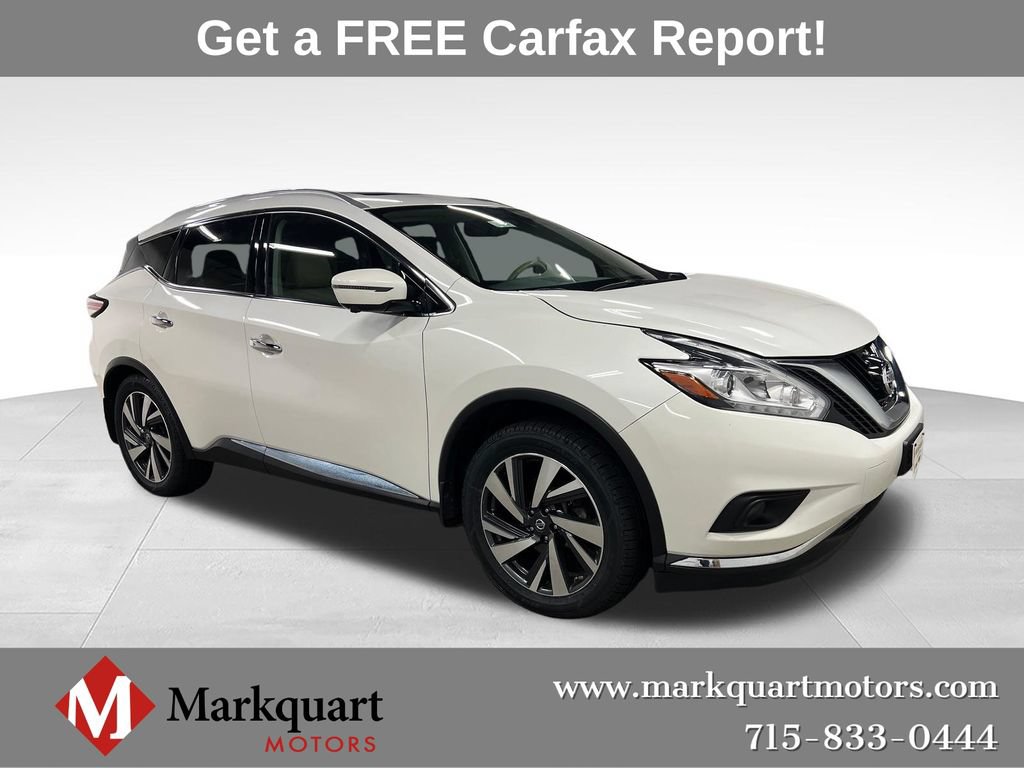 Used 2018 Nissan Murano Platinum AWD/4WD 360° Tour
