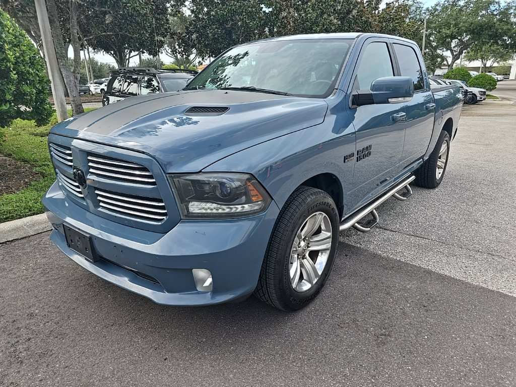 Used 2015 RAM 1500 Sport w/ Ceramic Blue Sport Package AWD/4WD image 2