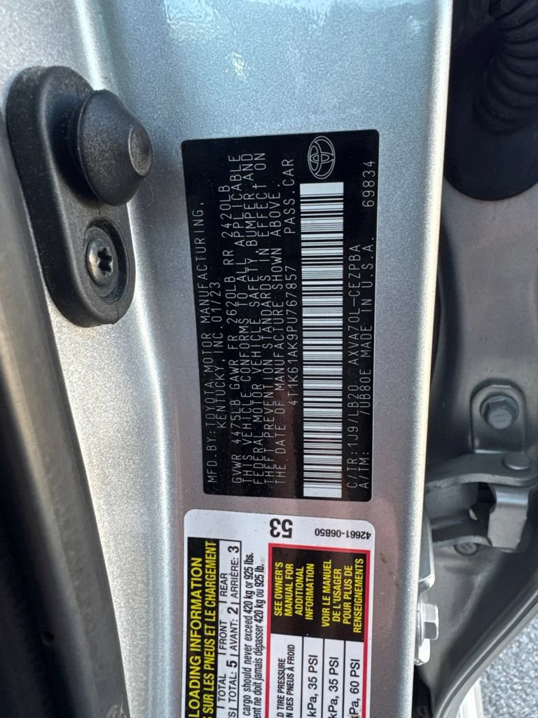 Used 2023 Toyota Camry XSE FWD image 13