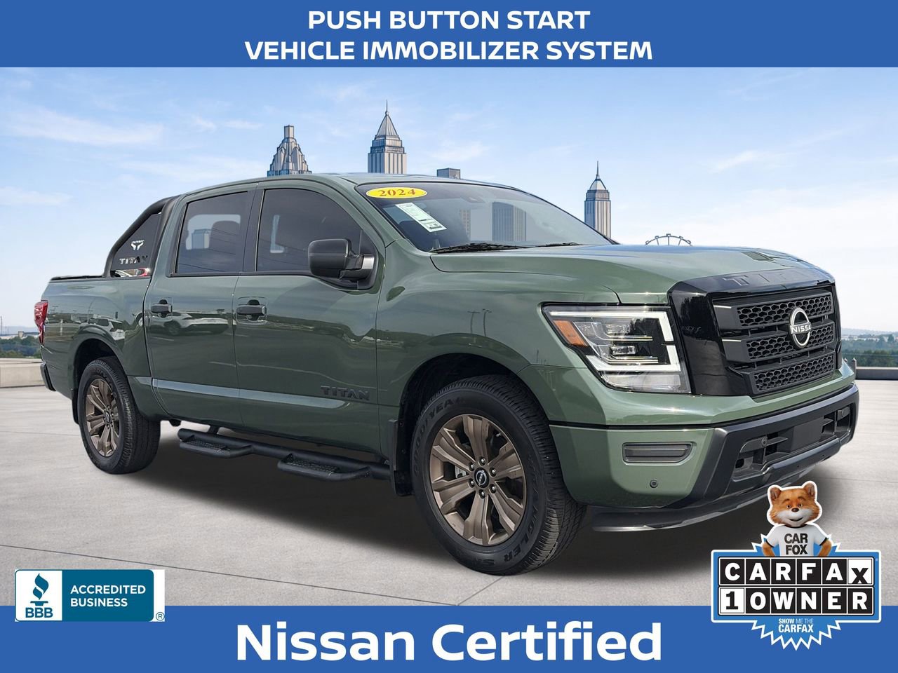 Certified 2024 Nissan Titan SV w/ SV Bronze Edition Package image 7